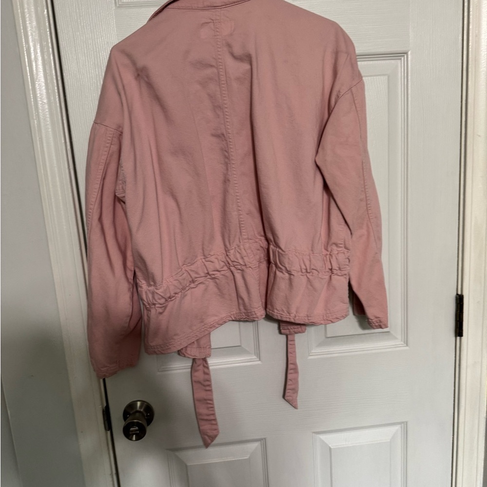 And Pink Utility Jacket With Drawstring Waist - image 2